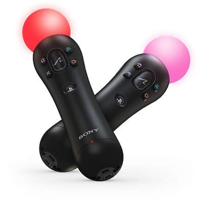 Play Station Sony Move Motion Controllers PS4 - Two Pack