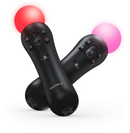 Play Station Sony Move Motion Controllers PS4 - Two Pack