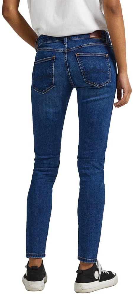 Pepe Jeans Damen Skinny Jeans Pixie Powerflex Pl200025 25W / 30L Blue (Denim-xv2)