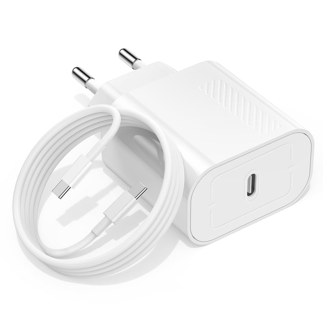 45W USB C Ladegerät & Ladekabel USBC für iPhone 17 16 15 (Pro Max/Pro/Plus),17 Air/16e, USBC Schnell