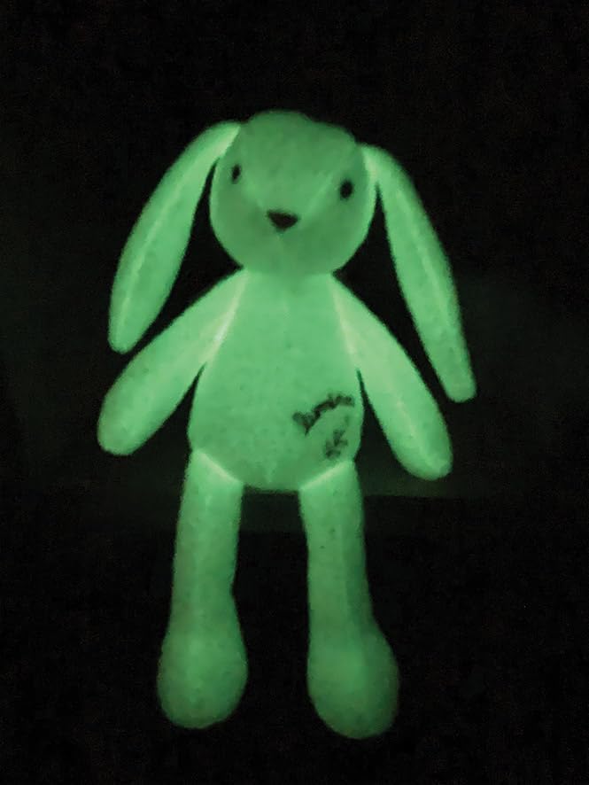 Jemini 040743 Luminou Plüschfigur Hase +/-30 cm, Mehrfarbig