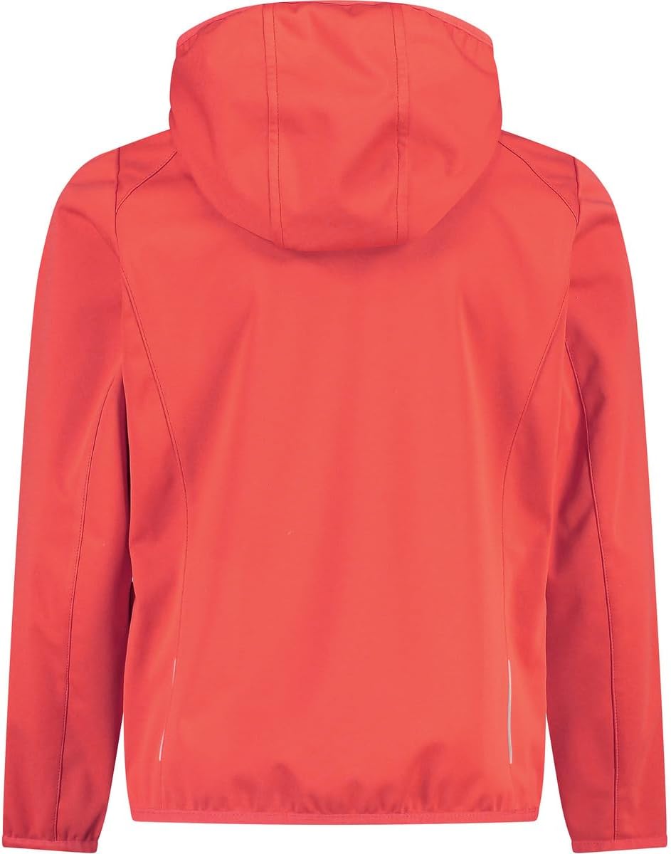 CMP Kinder Hoodie Jacke Softshelljacke Outdoorjacke 128 Campari, 128 Campari
