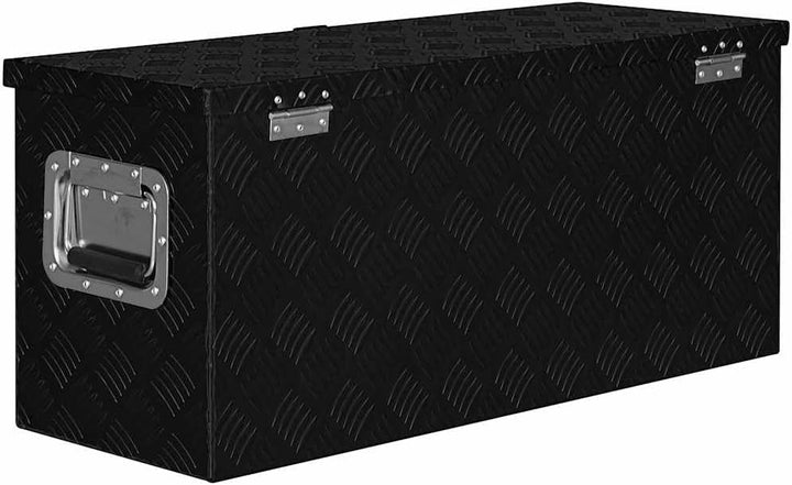 vidaXL Aluminiumkiste Werkzeugbox Transportkiste Transportkoffer Aluminiumkoffer Alu Koffer Box Lage