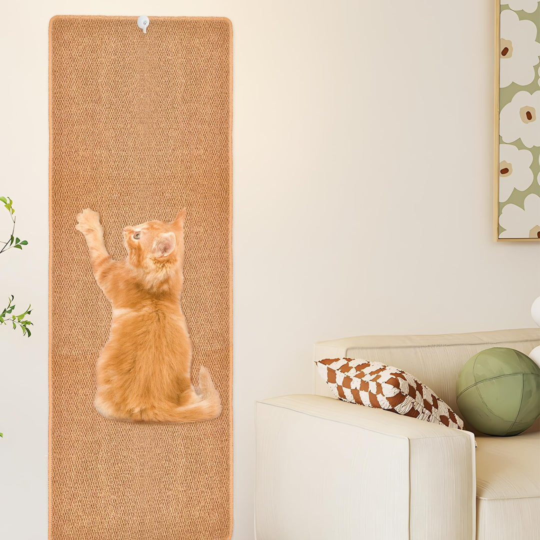 Kratzmatte Katze 40 x 180cm Verdickt Extra Grosse, Katze Kratzschutz Kratzmatte für Katze Katzenkrat