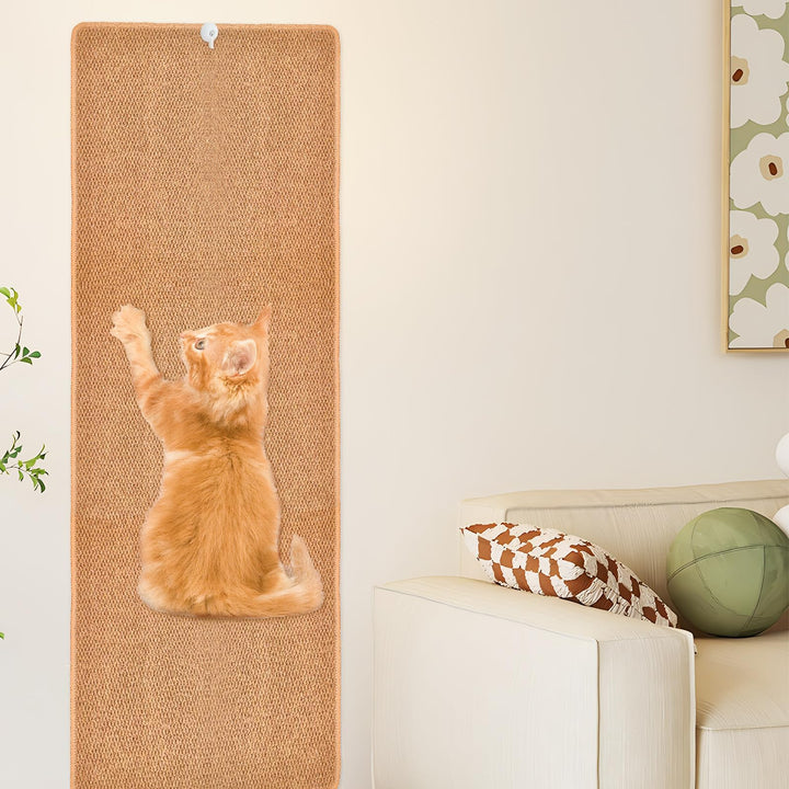 Kratzmatte Katze 40 x 180cm Verdickt Extra Grosse, Katze Kratzschutz Kratzmatte für Katze Katzenkrat