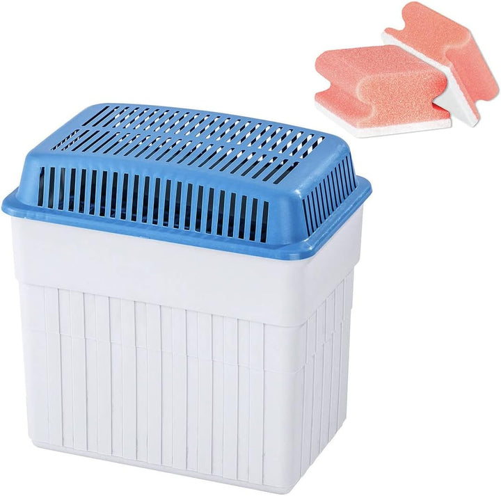 WENKO Feuchtigkeitskiller 2 kg + Schwamm Feuchtigkeitskiller 2kg, Feuchtigkeitskiller 2kg