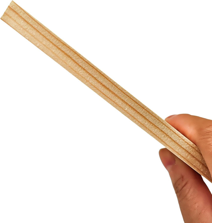 Rechteckige Holzbretter, unlackierte Holzblöcke zum Basteln, 20 x 10 x 1 cm, blanko, zum Schnitzen,