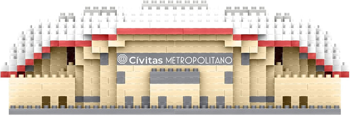 FOCO Offiziell Lizenziertes Mini-BRXLZ-Stadion-Spielzeugmodell (Atletico Madrid FC), Atletico Madrid