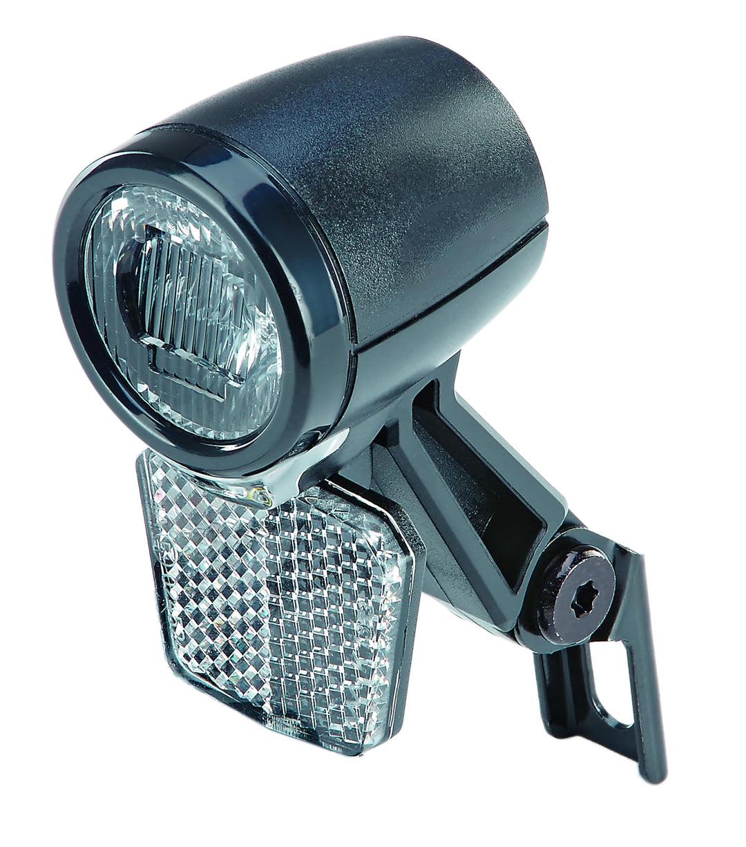 Prophete LED-Scheinwerfer 40 Lux für Fahrräder und E-Bikes, StVZO zugelassen mit Standlicht und inte