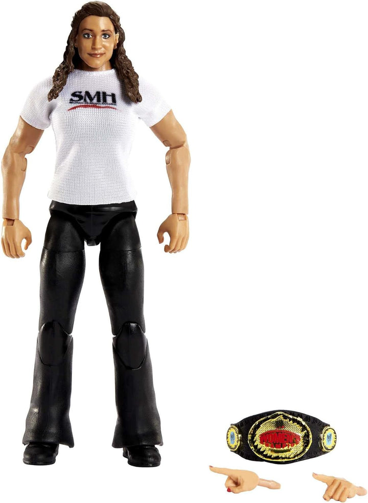 WWE HDF33 - Stephanie McMahon Elite Collection Actionfigur, ca. 15 cm, beweglich, Spielzeug Geschenk
