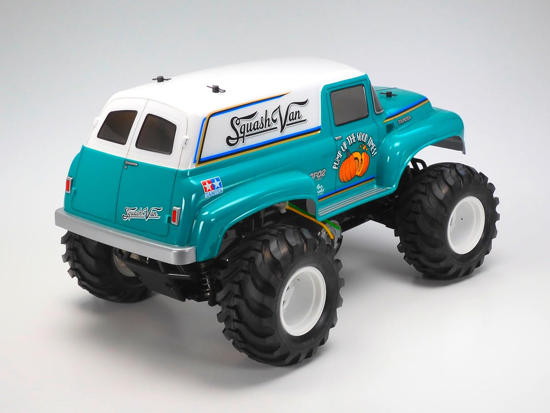Tamiya 58725 1:10 RC Squash Van 4WD GF-02 - ferngesteuertes Auto, Fahrzeug, Modellbau, Zusammenbauen