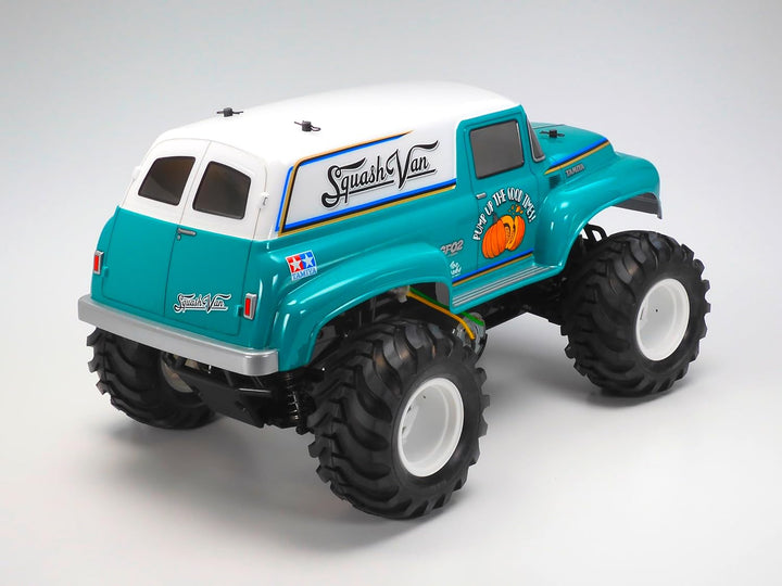 Tamiya 58725 1:10 RC Squash Van 4WD GF-02 - ferngesteuertes Auto, Fahrzeug, Modellbau, Zusammenbauen