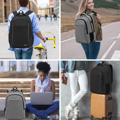 BAOMANYI Rucksack Herren, Schulrucksack Jungen Teenager Grosser Laptop 17 Zoll Arbeit Business Wasse