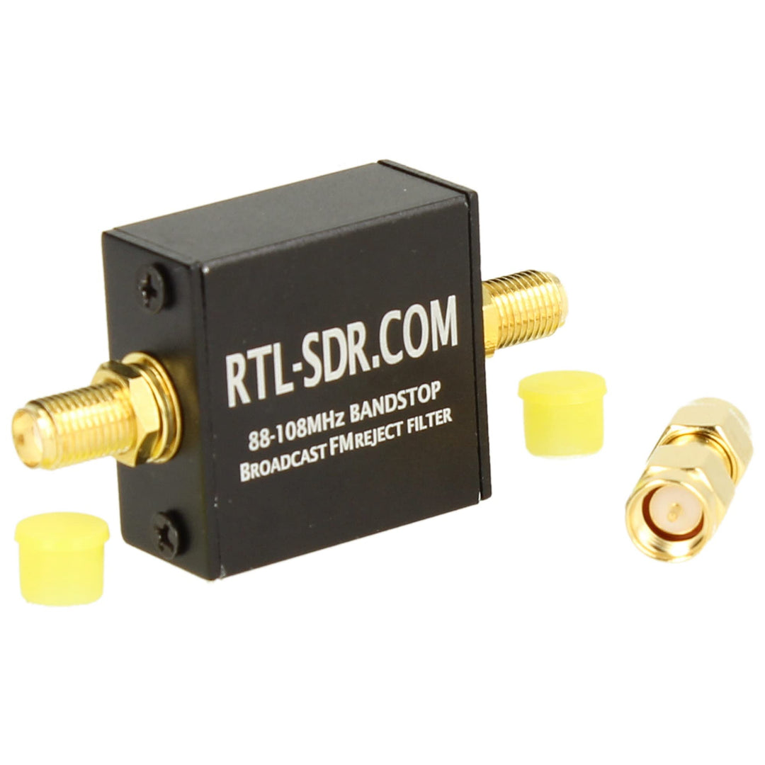 RTL-SDR Blog Broadcast FM Band-Stop Filter + Adapter ﴾ 09 ﴿, ﴾ 09 ﴿
