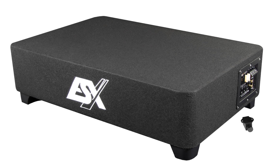 ESX QX12BXA - 12“ (30 cm) aktiver Downfire-Subwoofer aus der Quantum -Serie | 1000W Peak