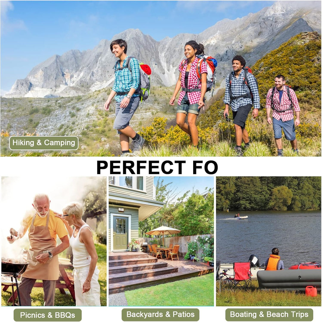 UPhitnis Hängematte Outdoor mit Moskitonetz 600lb Traglast Atmungsaktiv Ultraleicht Fallschirm Nylon