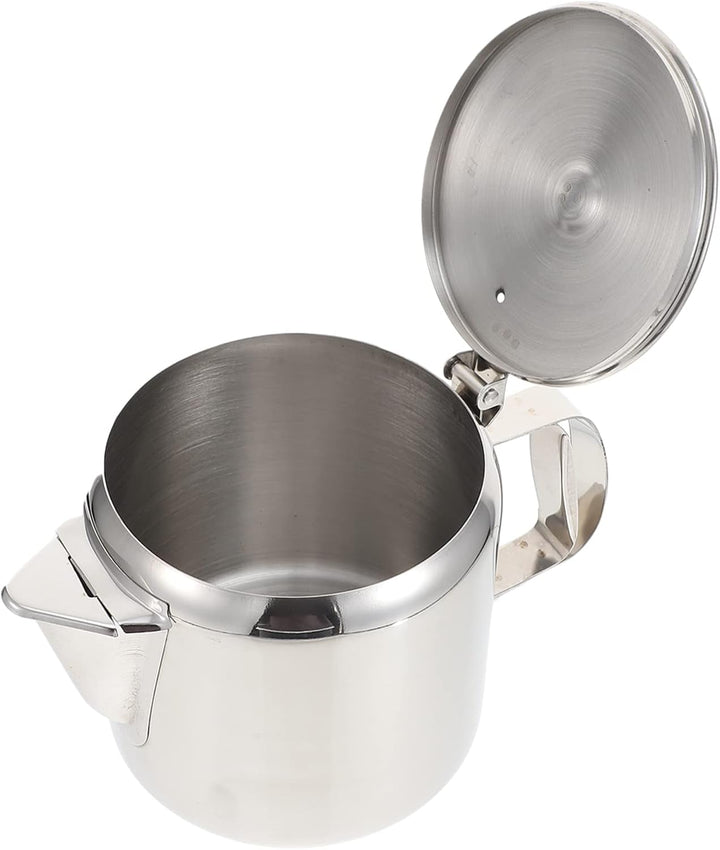 Cabilock Wasserkessel Edelstahl Teekessel Teekanne mit Griff Edelstahl Kessel Camping Teakettle Tee