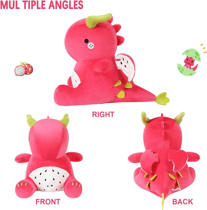 shownicer Plüschtier Dinosaurier Kuscheltier Stofftier Kawaii Dino Plüsch Kissen Spielzeug Plüschsau