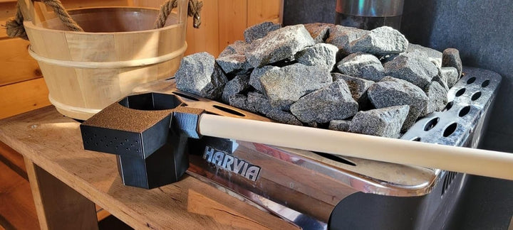 Saunakelle Aufgusskelle Fasssauna Heimsauna made by druckbar