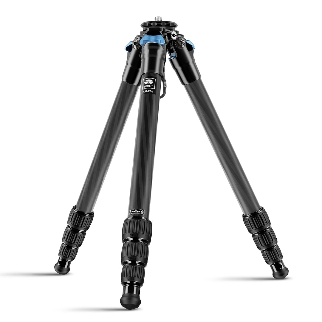 SIRUI AM-284 Carbon Kamera Reise Stativ für professionelles Fotografie, 4 Beinabschnitte, Drehbeinve