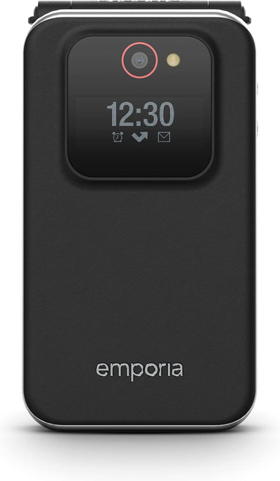 Emporia JOY-LTE - 4G-Handy für ältere Menschen, hohe Lautstärke, 2,8-Zoll-Farbdisplay, 3 Schnellanru