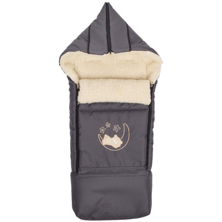 Winter Fusssack für Kinderwagen Babyschale Schlittensack Lammwollesack Baby Fusssack Kuschelsack Win