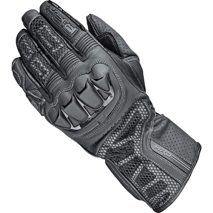 Held Motorradhandschuhe lang Motorrad Handschuh Air Stream 3.0 Handschuh schwarz (kurze Finger) 9, H