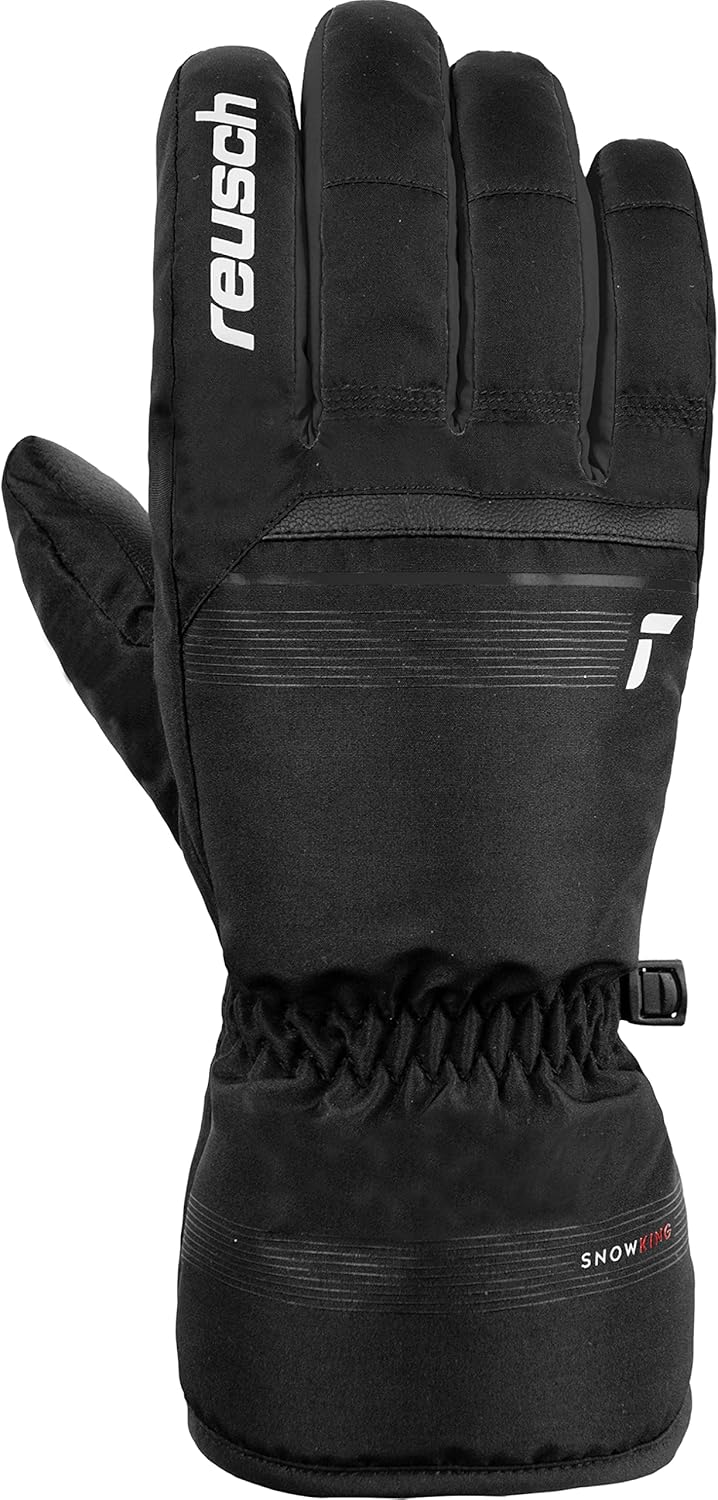 Reusch Herren Snow King Garantiert Winddichte und Extra Atmungsaktive Skihandschuhe Softshellhandsch