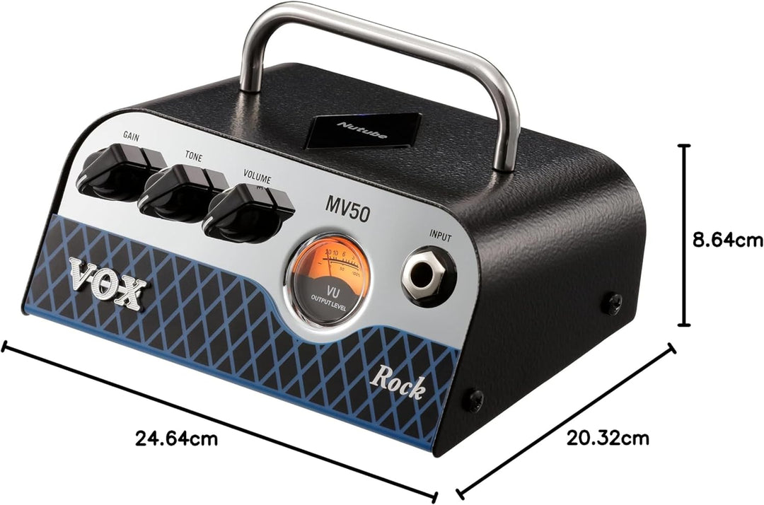 VOX MV50 50W Nutube Guitar Amplifier Head - - Rock, Rock