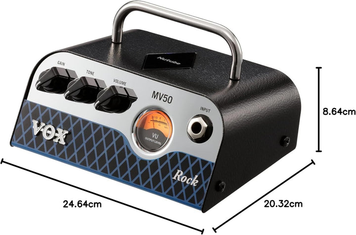 VOX MV50 50W Nutube Guitar Amplifier Head - - Rock, Rock