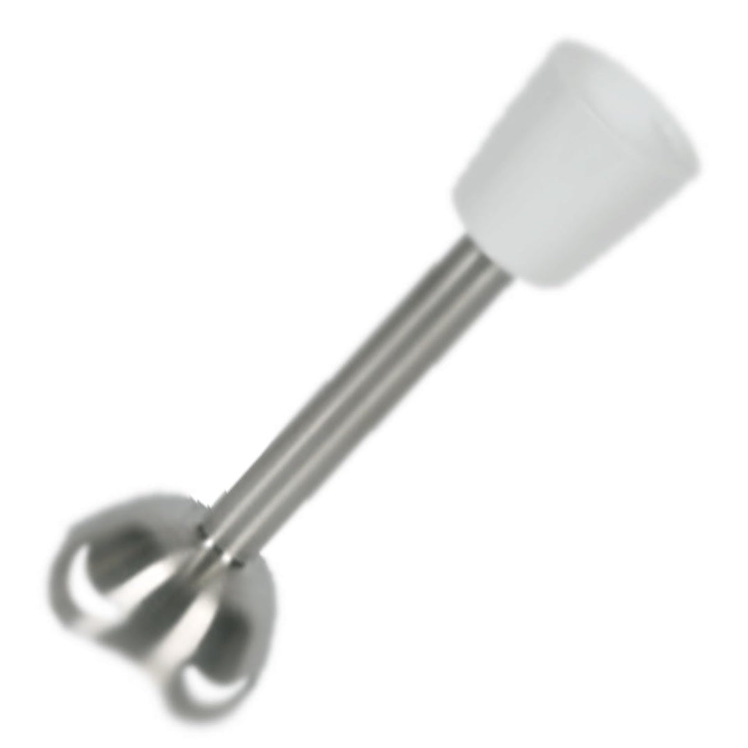 Mixerfuss aus Edelstahl, 4 Stück, weiss, für Küchenmaschine MS-651824 Moulinex MS-651824 MOULINEX