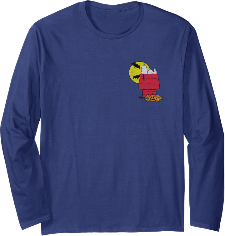 Peanuts Halloween Snoopy Chillin Langarmshirt