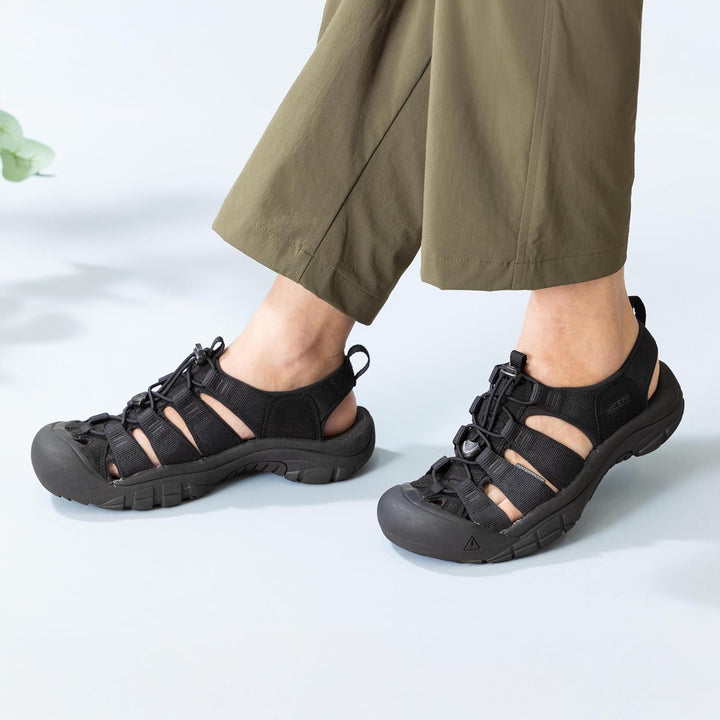 Keen Herren Newport H2 Sandale 40.5 EU Dreifach Schwarz, 40.5 EU Dreifach Schwarz