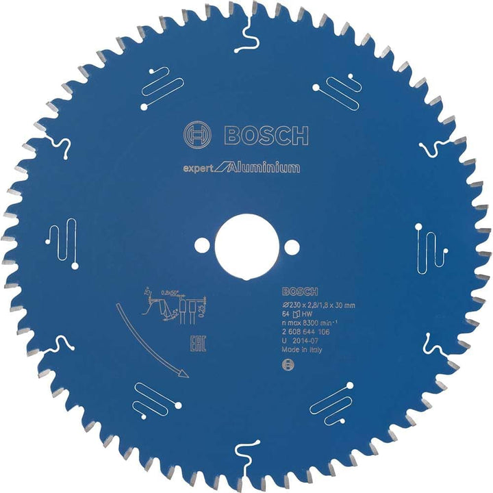Bosch Professional 1x Kreissägeblatt Expert for Aluminium (für Aluminium, Sägeblatt Ø 230 x 30 x 2,8