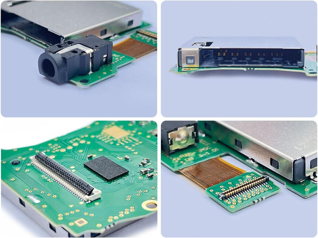 ElecGear Spiel Kartenleser Ersatz für Switch HAC-001, Spielkarten-Adaptersteckplatz PCB-Modul mit 3,