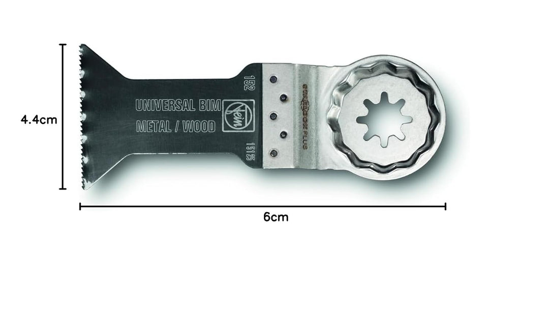 Fein E-Cut Universal-Sägeblatt 3 Stück (Aufnahme Starlock Plus, Bi-Metall mit gewellter Universalver