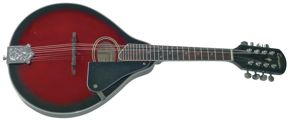 TENSON Folk-Mandoline ovales Schallloch ohne Tonabnehmer, ohne Tonabnehmer
