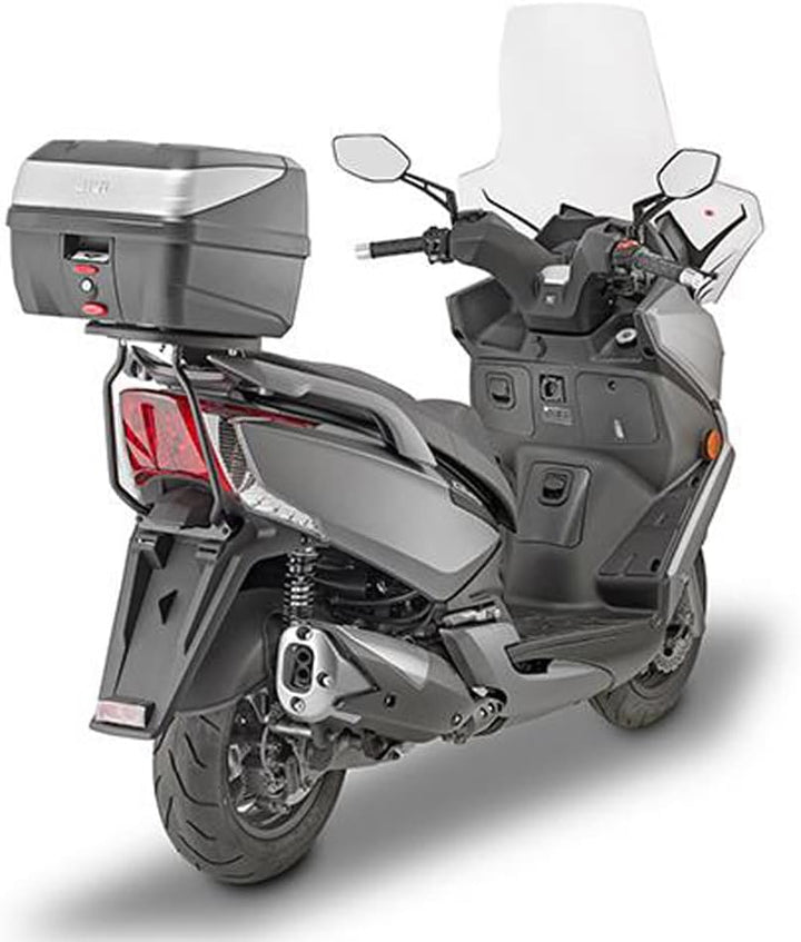 Givi B32 Bold Monolock Topcase mit Platte, Schwarz