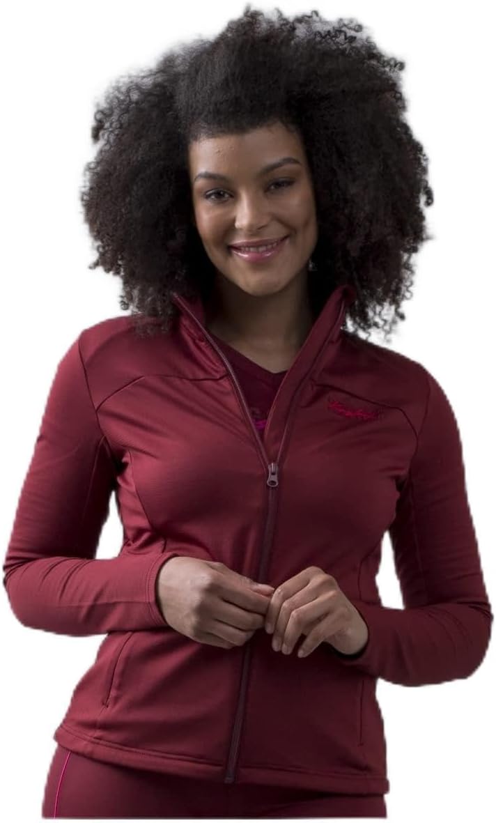 Kingsland Damen Fleecejacke KLOlyvia S burgundy, S burgundy