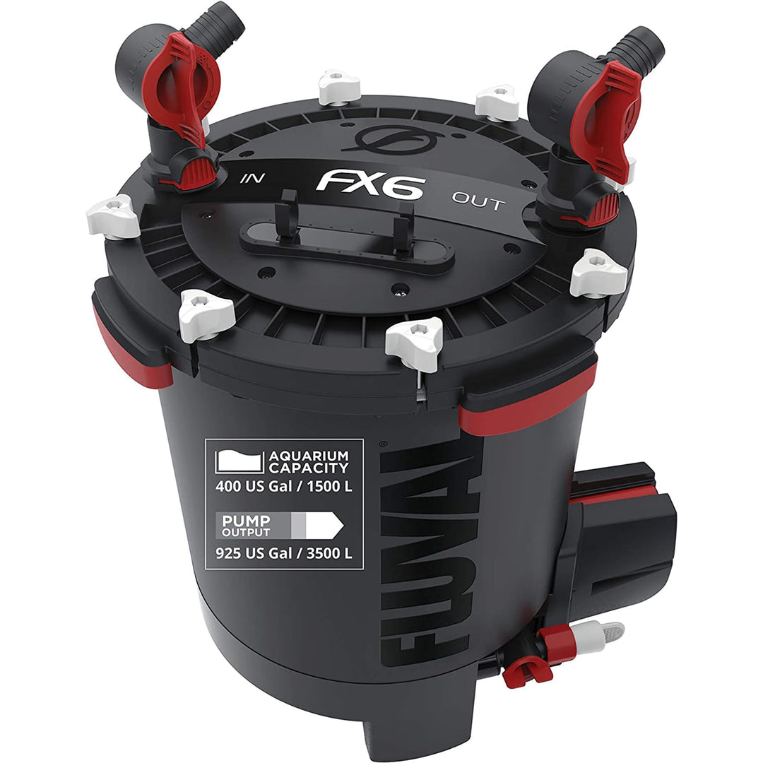 Fluval FX6 Hochleistungs-Aussenfilter, für Aquarien mit einer Kapazität von bis zu 1.500L geeignet 1