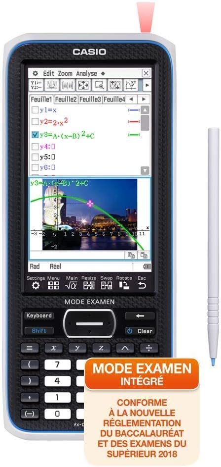 Casio Classpad II (fx-CP400) Graphischer Taschenrechner (französisches Modell)