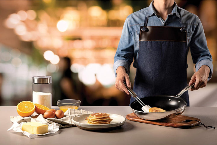 Tramontina Antihaft Bratpfanne GRANO, 18/10-Stahl, Antihaftbeschichtung, 1,2 Liter, 20 cm Mit Antiha