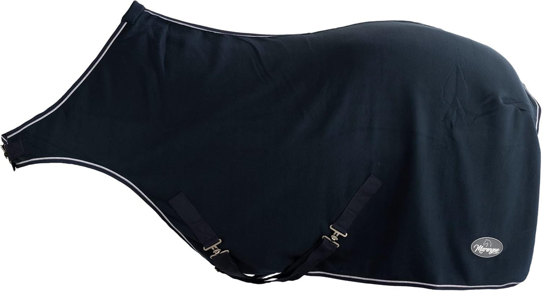 Marengos Fleece-Führanlagendecke Nachtblau nachtblau 145cm, nachtblau 145cm