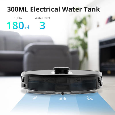 360 Botslab S8 Plus Staubsauger Roboter mit Absaugstation 4L, 2700Pa Saugroboter mit Wischfunktion L