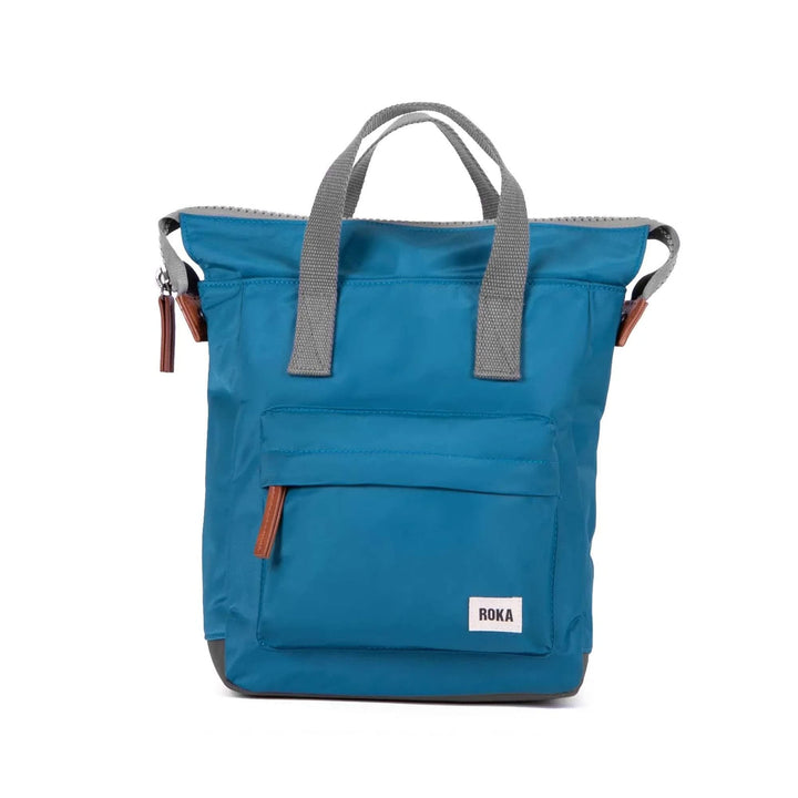 Roka London Bantry B Small Sustainable Nylon Marineblau, Marineblau