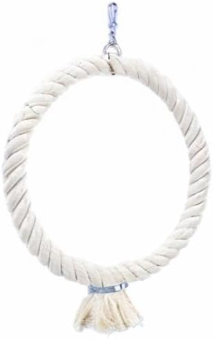 Nobby 31319 Kletterring aus Baumwolle Weiss gross, Weiß groß