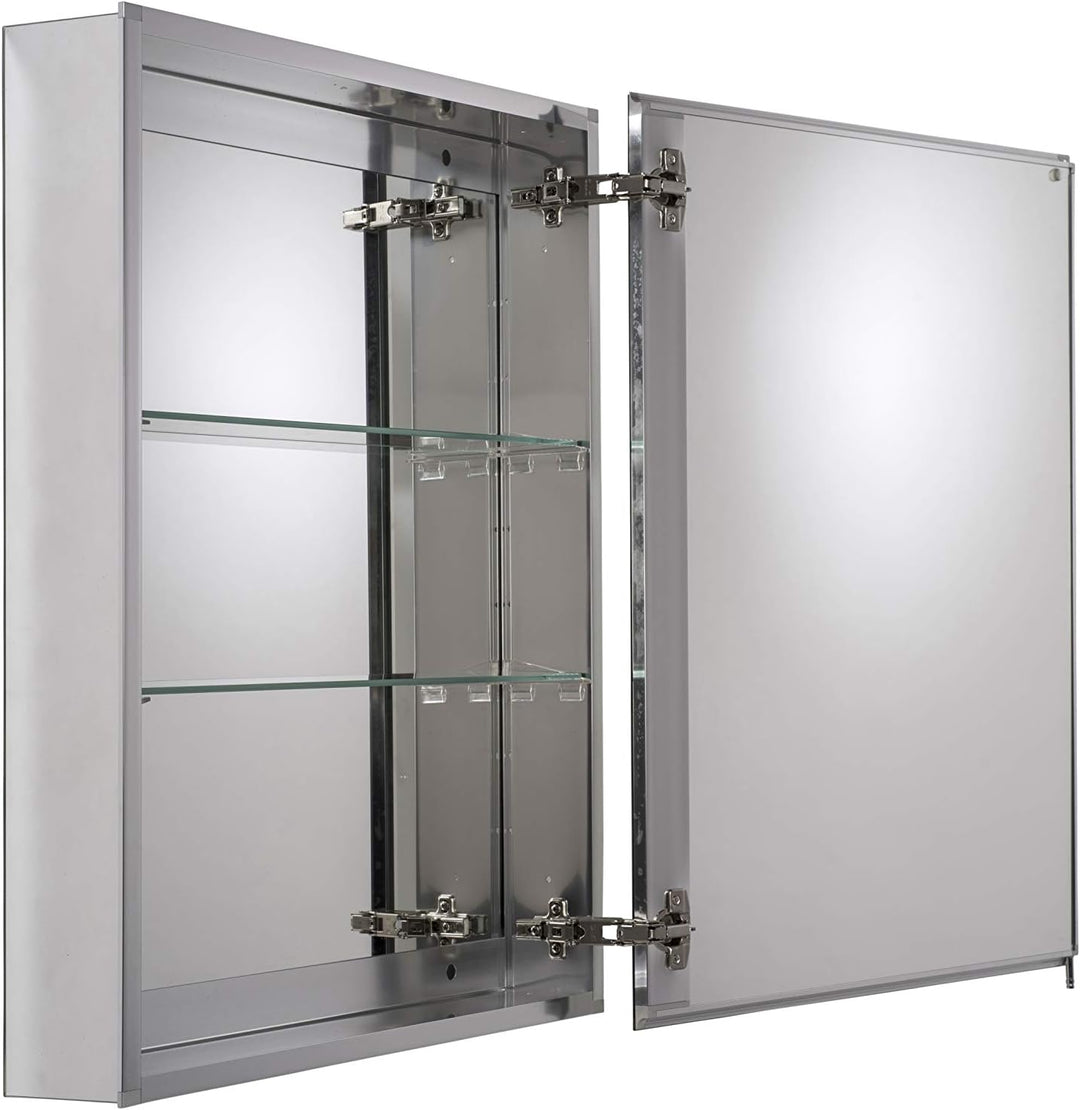 Croydex WC101469 Aluminiumschrank mit 1 Tür, 61 x 76 cm 61 x 76 cm Einzeltür, 61 x 76 cm Einzeltür