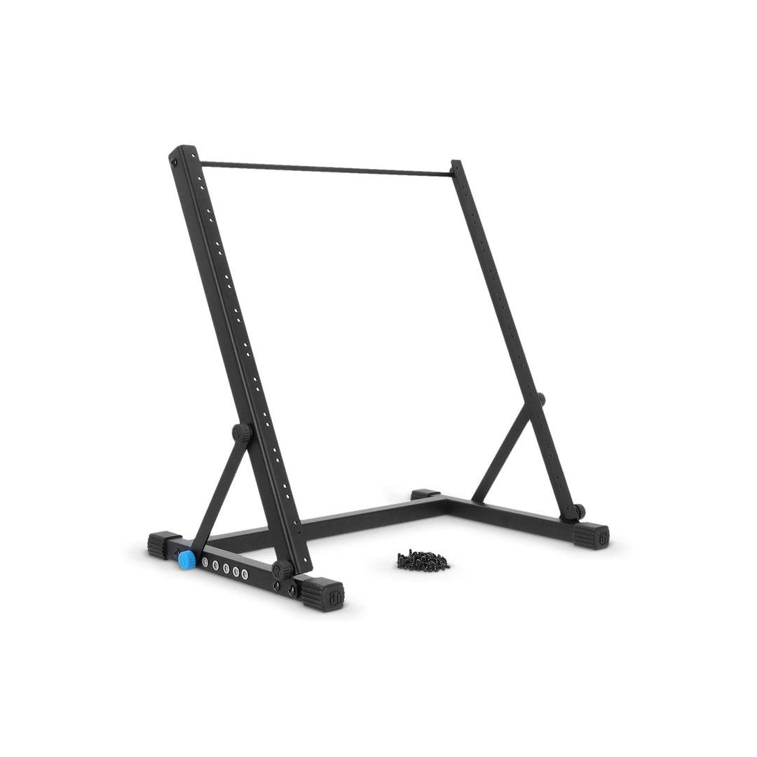 Adam Hall 19'' Parts RACK STAND 12 - Verstellbarer 19" Rackständer, 12HE, schwarz