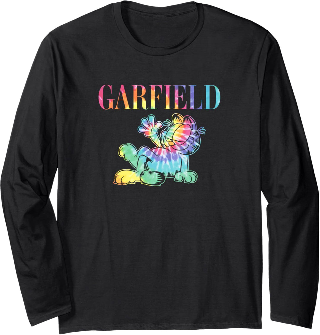 Garfield Tie Dye Garfield Langarmshirt