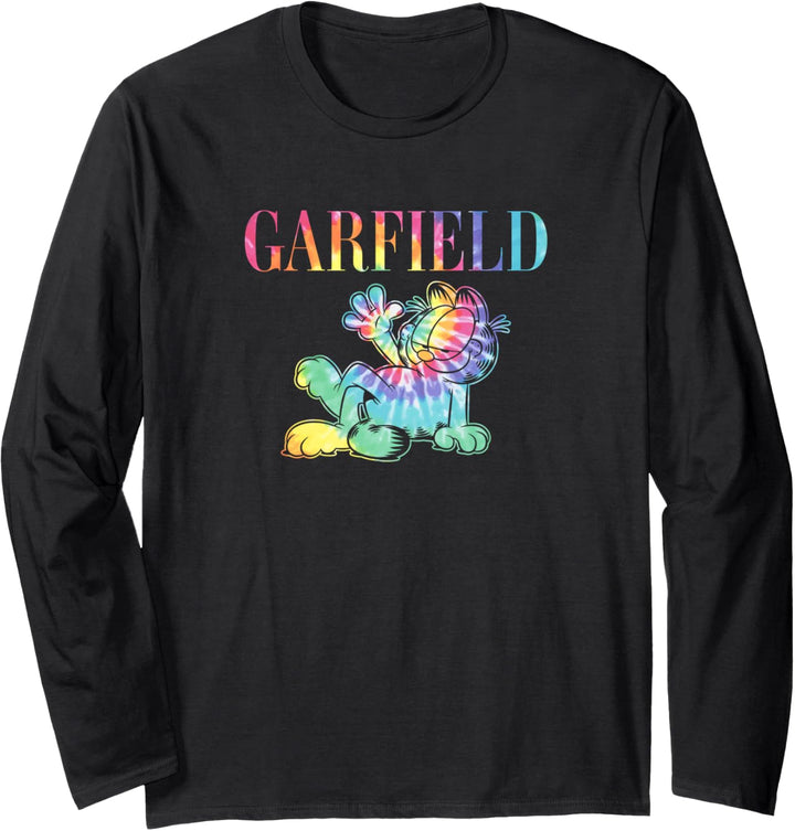 Garfield Tie Dye Garfield Langarmshirt